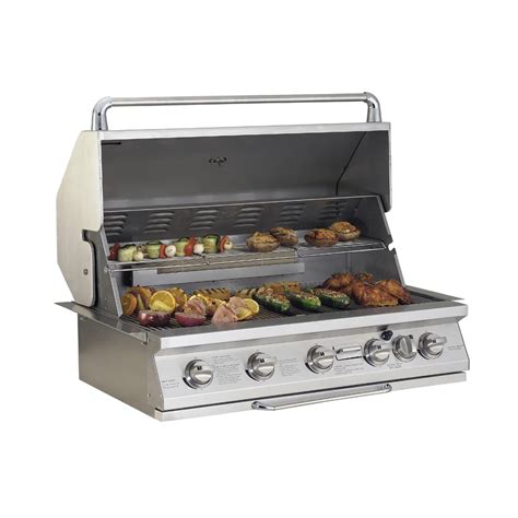 Jenn-Air® 60000 BTU Stainless Steel Built-in Gas Grill at Lowes.com