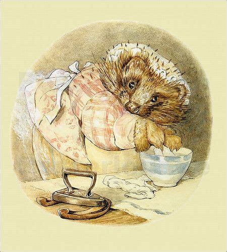 MRS. TIGGY WINKLE Illustration Inspiration, Children's Book ...