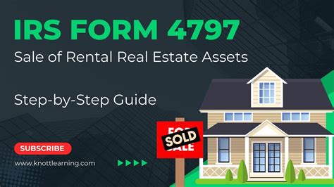 IRS Form 4797: Rental Real Estate Sale Example - Step-by-Step Instruction with Form 1065 - YouTube