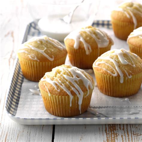 Lemon Pound Cake Muffins Recipe | Taste of Home