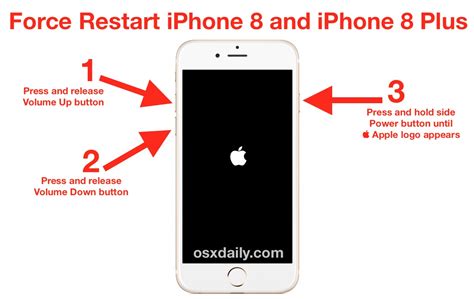 How to Force Restart iPhone 8 and iPhone 8 Plus