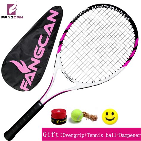 HOT! FANGCAN High Brand Tennis Racquet SUPER A6 Carbon Aluminum Composite Tennis Racket With ...