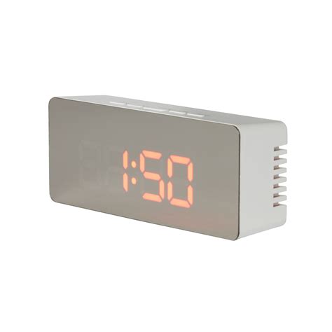 Jones White Digital Alarm Clock | Departments | DIY at B&Q