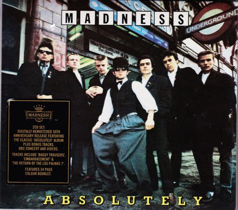 Madness – Absolutely (2010, CD) - Discogs