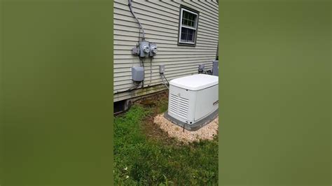 Generac 10kw propane generator installation - YouTube