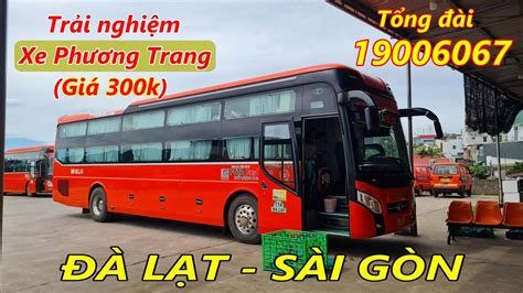 Trải Nghiệm XE GIƯỜNG NẰM Phương Trang từ Đà Lạt về Sài Gòn (Giá 300k ...