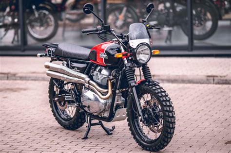 Royal Enfield Interceptor 650 รุ่นพิเศษแต่งเฟี้ยวในแนวทาง Scrambler