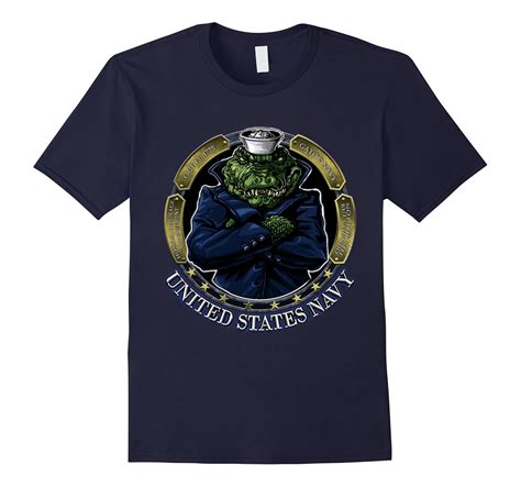 US Gator Navy Amphibious Alligator Tshirt-Art – Artvinatee