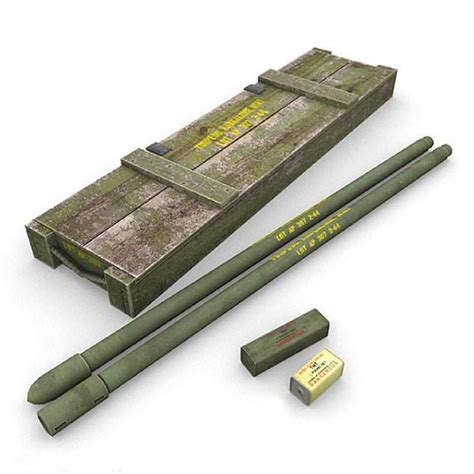 US Army - M1A1 Bangalore Torpedo - Filled with TNT or C4 Explosives, In ...