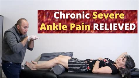 Chronic Severe * Ankle Pain * RELIEVED With ASTR (+Follow-Up) - YouTube