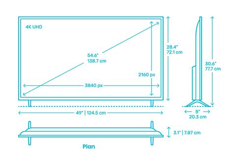 55 inch tv dimensions cm - Jen Dunaway