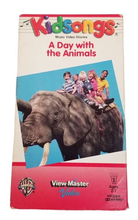 KidSongs - A Day With the Animals (VHS) - Kids Educational Songbook NOT Included | eBay