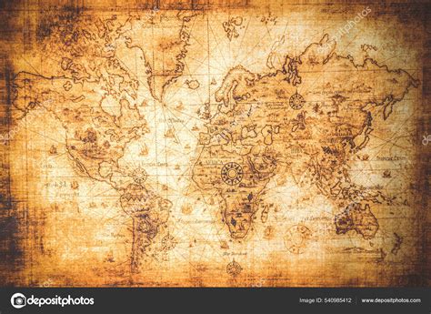 Retro Old Map Background Texture Stock Photo by ©aallm 540985412