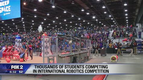 Thousands of students compete in international robotics competition