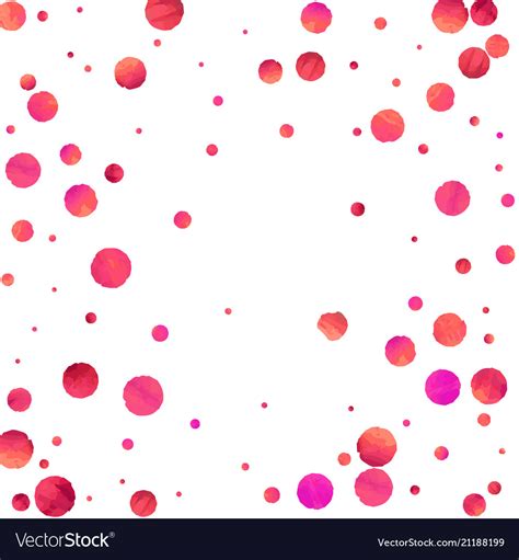 Red confetti background Royalty Free Vector Image