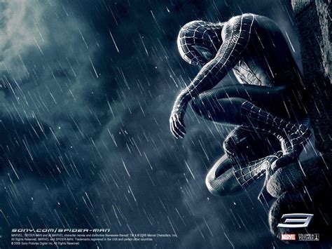 Spiderman 3 Black Suit Wallpapers - Wallpaper Cave