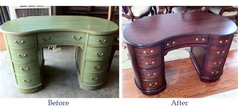 Before & After | Furniture Refinishing | Aaron's Touch Up & Restoration