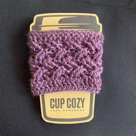 PRINTABLE Cup Cozy Display Template Downloadable PDF | Etsy | Printable cups, Cup cozy, Knit cup ...