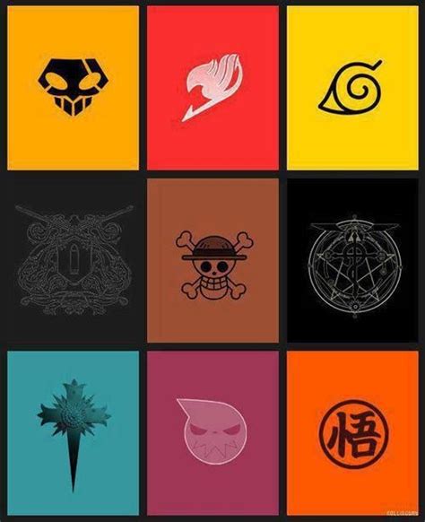 Cool Anime Logos Symbols