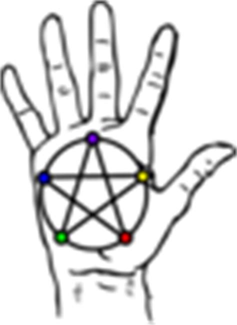 Hand With Pentacle Clip Art at Clker.com - vector clip art online, royalty free & public domain