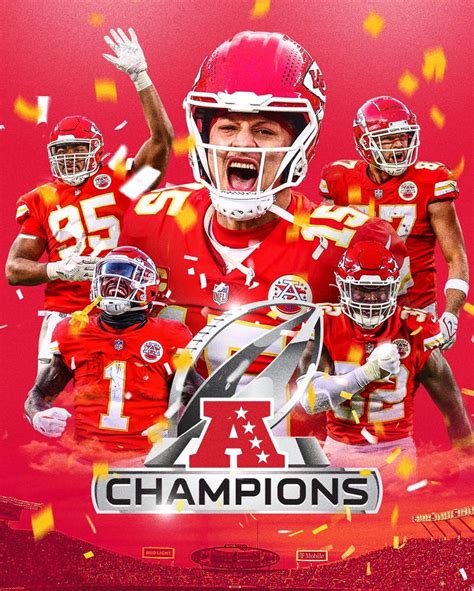 Kansas City Chiefs 2023 AFC Champions. by ladybird413 on DeviantArt