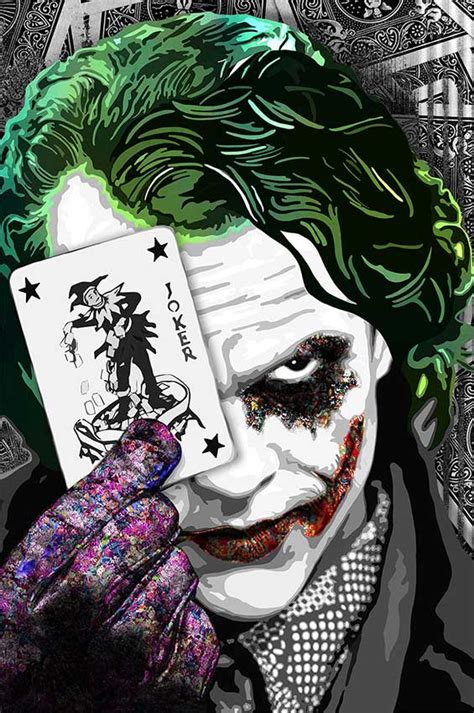 The Joker Painting | Award Winning Artist | Kristel Bechara