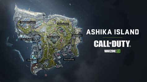 Warzone 2 Ashika Island release time and all POIs | GamesRadar+