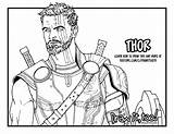 Avengers Thor Coloring Pages At GetColoringscom  Free Printable sketch template