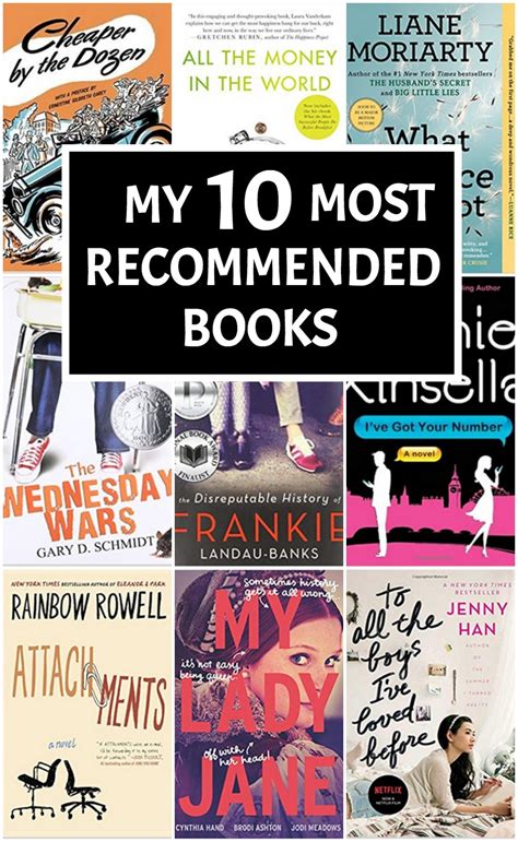 10 Great Books: My Most Recommended Titles - Everyday Reading