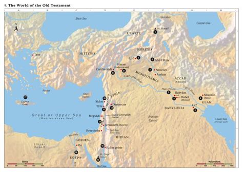 9. The World of the Old Testament | Bible mapping, Old testament ...