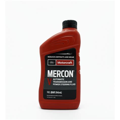 MOTORCRAFT Transmission Fluid MERCON V US/QT XT5QM by MOTORCRAFT ...