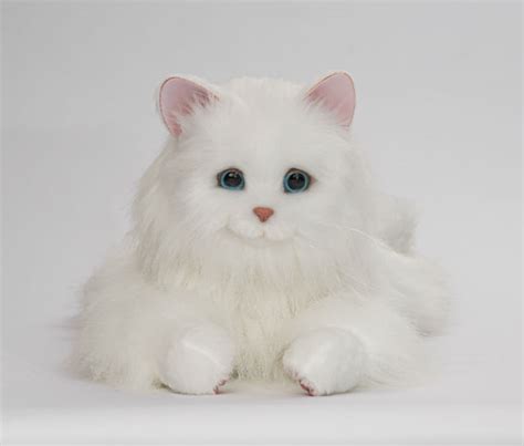 Japan’s New Meowing, Purring, Realistic Robot Cat Companion Loves You ...