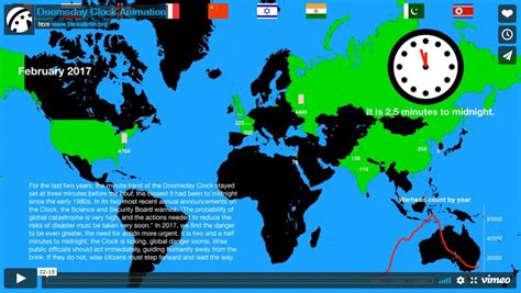 Doomsday Clock - Bulletin of the Atomic Scientists