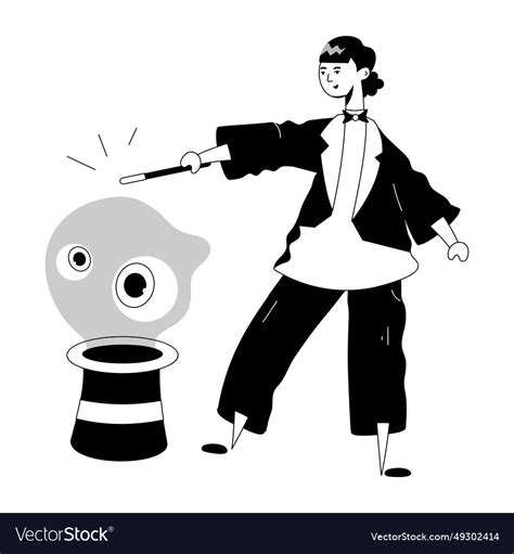 Magician Royalty Free Vector Image - VectorStock