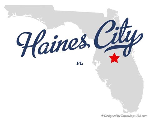 Map of Haines City, FL, Florida