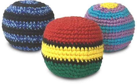 Crocheted Hacky Sack – Free Patterns