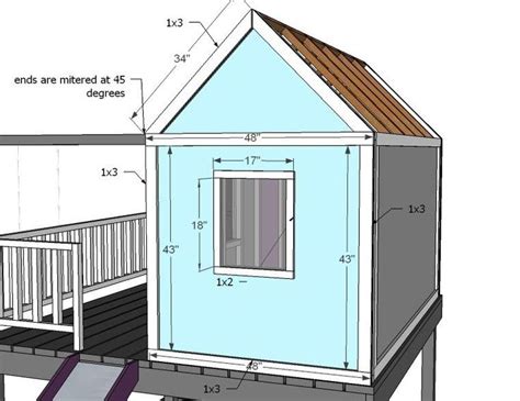 Playhouse Plans Ana White PDF Woodworking