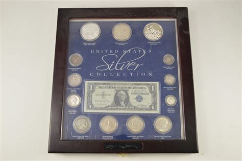 SILVER Coin Set United States Silver Collection Historic US Collection ...