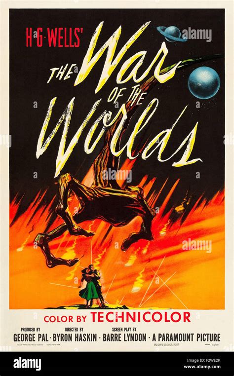 War of the worlds 1953 poster hi-res stock photography and images - Alamy