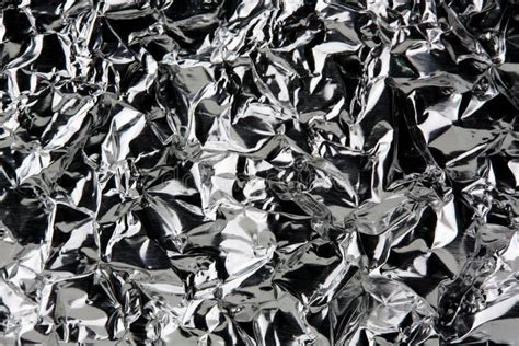 Aluminum foil texture stock photo. Image of sheet, aluminum - 8397298