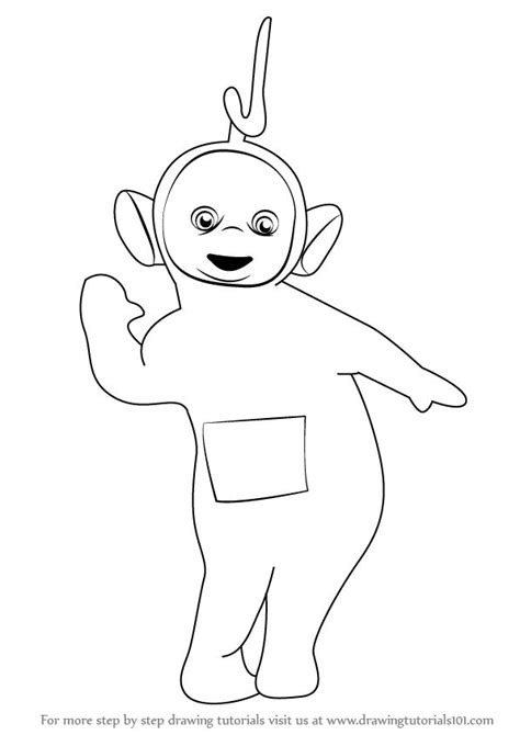 Learn How to Draw Laa-Laa from Teletubbies (Teletubbies) Step by Step ...