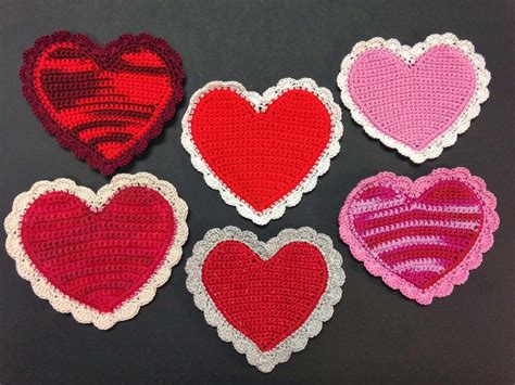 Free Crochet Pattern - Valentine's Day Hearts!