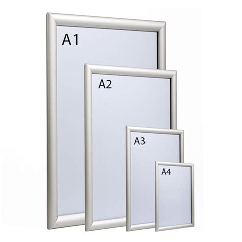 Clip Frames - Aluminium Clip Frames | Just Signage Online