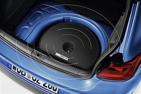 VW Polo facelift accessories - sub-woofer