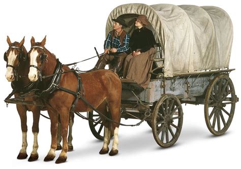 Wagon Trains | Wagon Trains Of The Old West | DK Find Out | Horse drawn ...