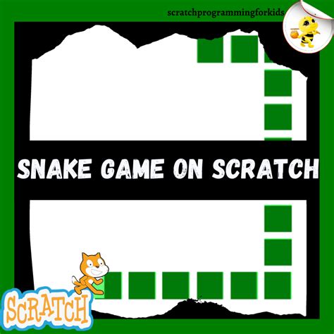 How to make a Snake Game on Scratch (step by step SCRATCH Tutorial 2021 ...