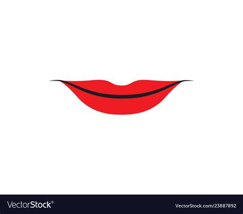 Lips logo template Royalty Free Vector Image - VectorStock