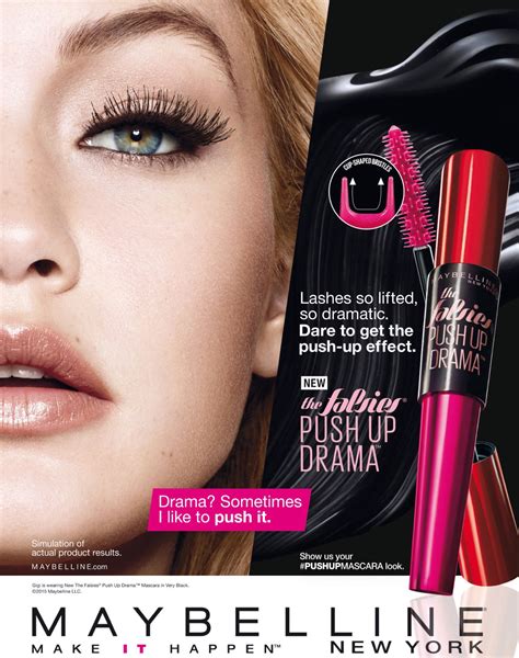 Maybelline Cosmetic Advertising with Gigi Maybelline ... | ADVERTISING