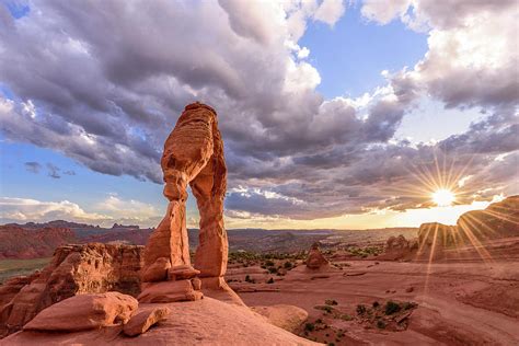 Delicate Arch Sunset Photograph by Anderson Outdoor Photos - Fine Art ...