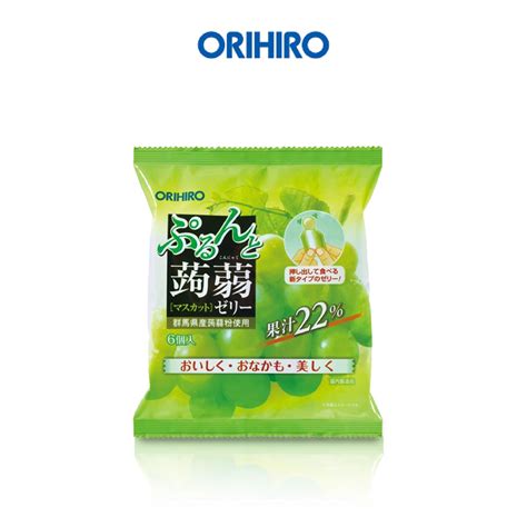 Orihiro KONJAC Jelly Muscat Grape 20g x 6pcs - Tasty Snack Stomach ...